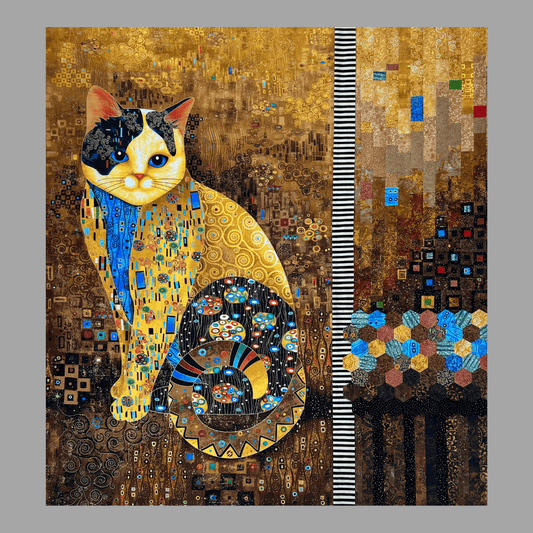 Cleo: Quilted Wall Art