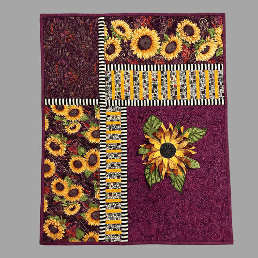 Following the Sun: Quilted Wall Art