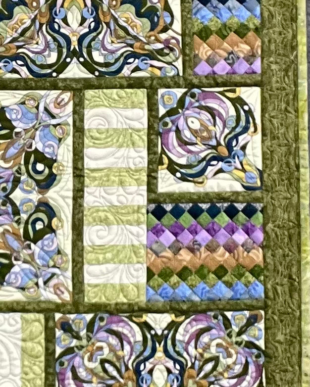 Celtic Kaleidoscope: Quilted Wall Art