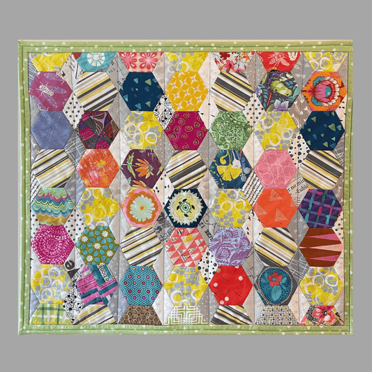 Hexi Fun: Art Quilt