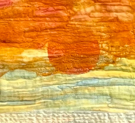 Far Away: Seascape Art Quilt