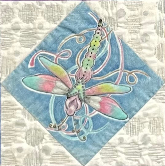 Sunshine on the Wings: Art Quilt