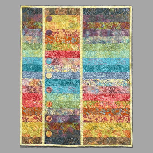 Topsy Turvy: Quilted Wall Art