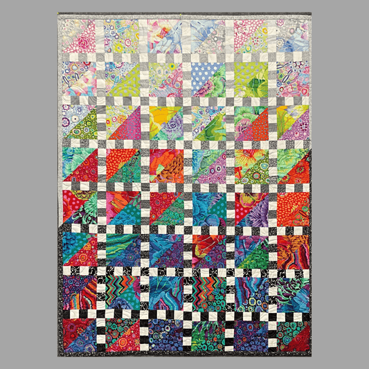 Walking the Rainbow: Quilted Wall Art