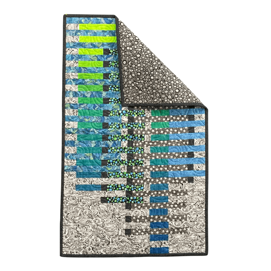 Water Reflections: Quilted Wall Art