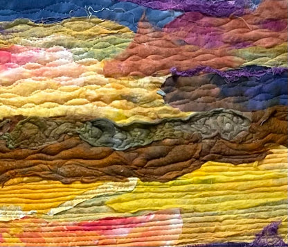 Dwindling Light: Abstract Landscape Wall Art
