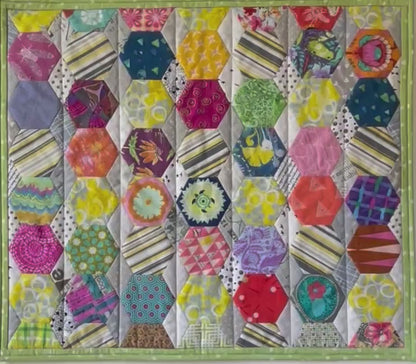 Hexi Fun: Art Quilt